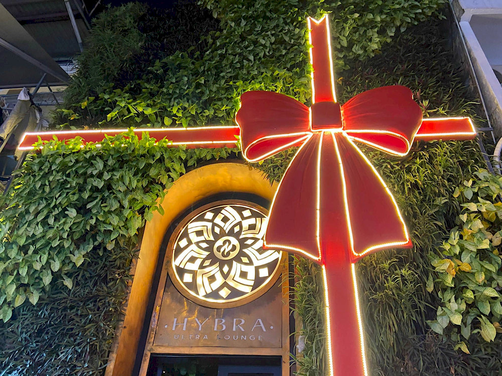 HYBRA Ultra Lounge is famous within Ma May Street, Hanoi